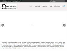 Tablet Screenshot of brickhouseguitars.com